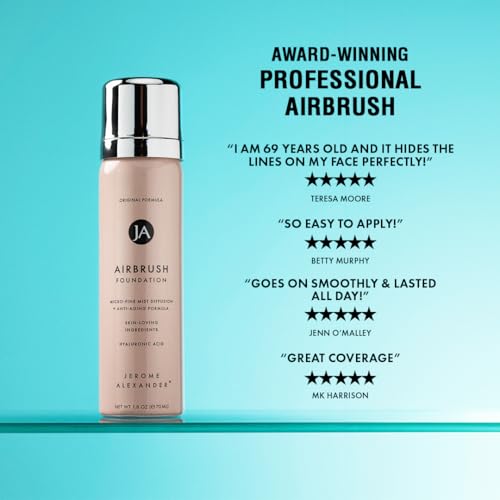MagicMinerals AirBrush Foundation - 2pc Set with Airbrush Foundation and Kabuki Brush