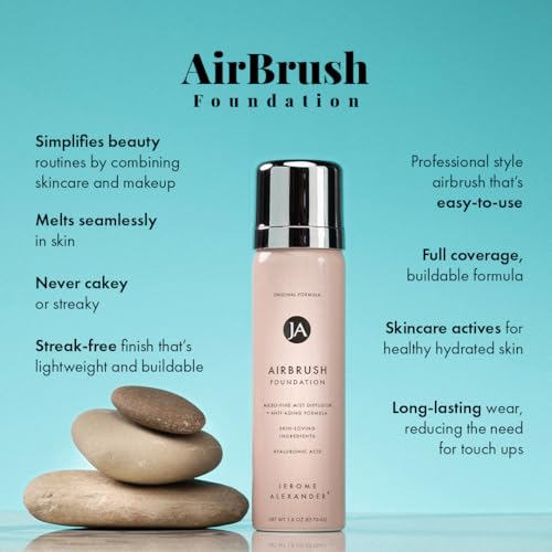 MagicMinerals AirBrush Foundation - 2pc Set with Airbrush Foundation and Kabuki Brush