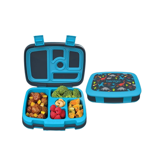 Bentgo® Kids Prints Leak-Proof, 5-Compartment Bento-Style Kids Lunch Box