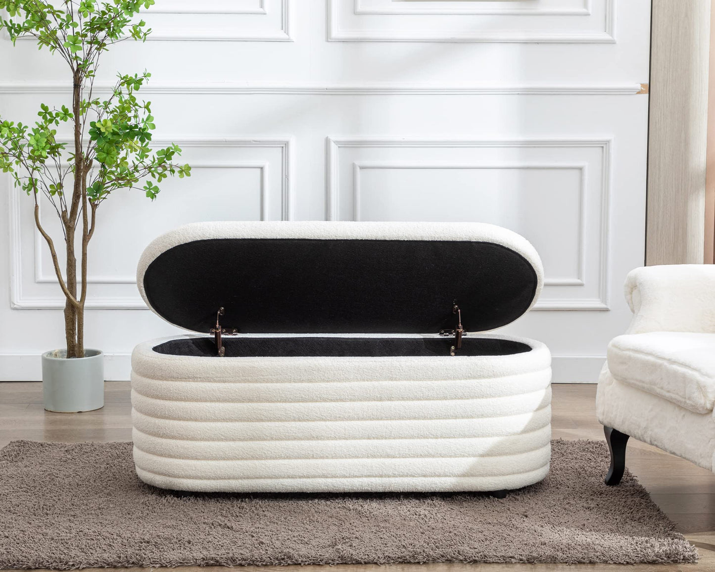 Storage Teddy Ottoman Bench