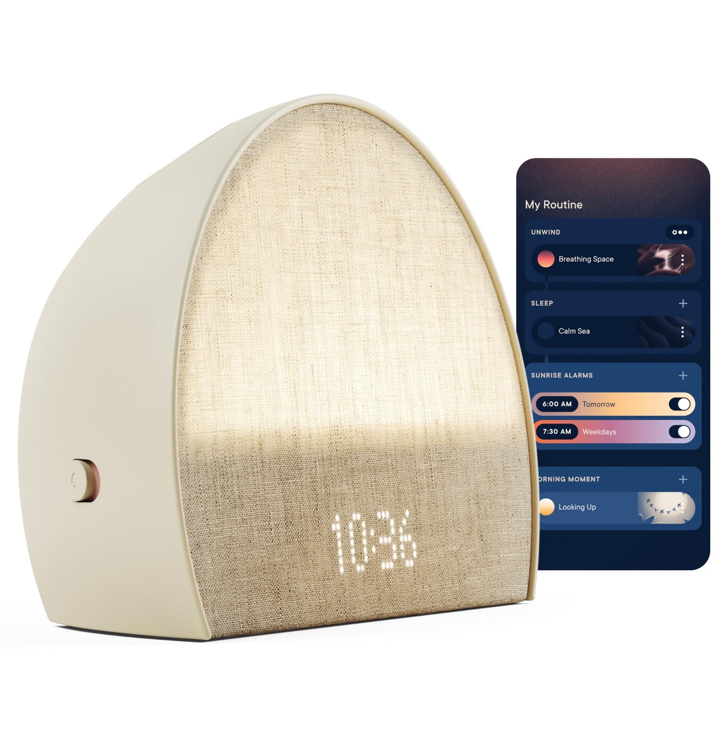 Hatch Restore 2 Sunrise Alarm Clock, Sound Machine, Smart Light