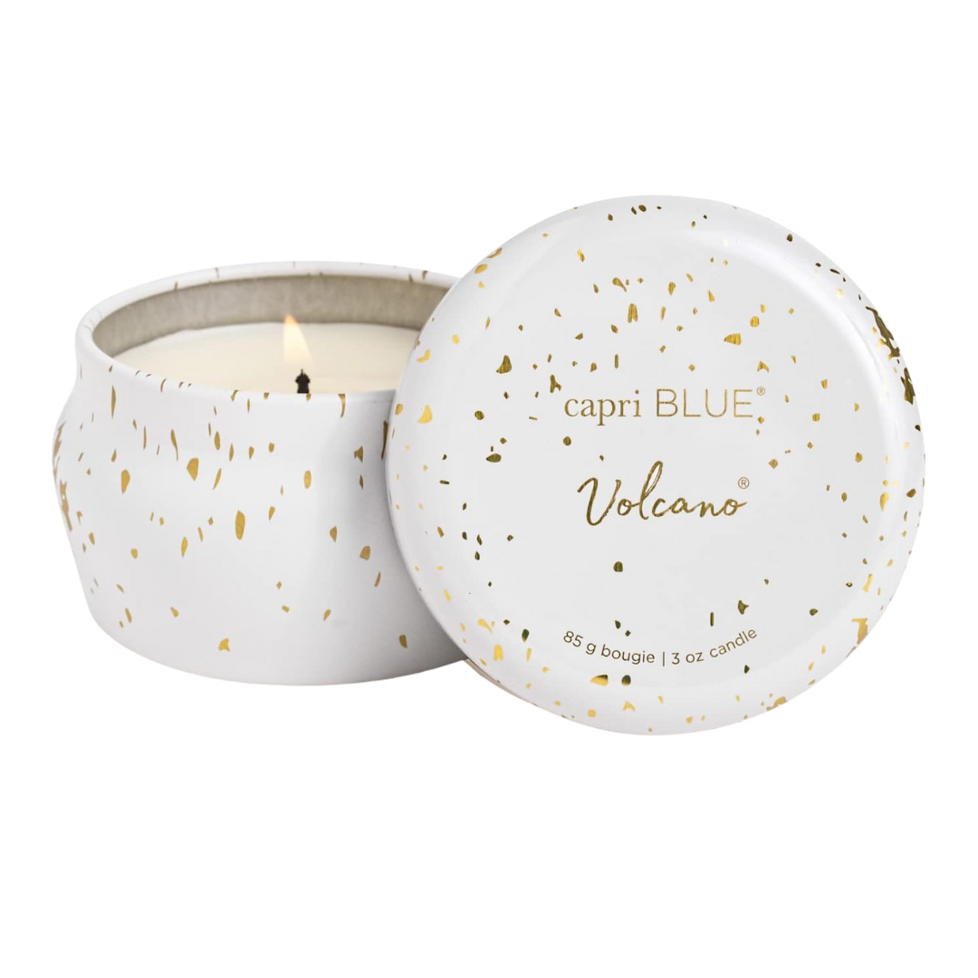 Capri Blue Glimmer Mini Tin - Volcano Scented Candle