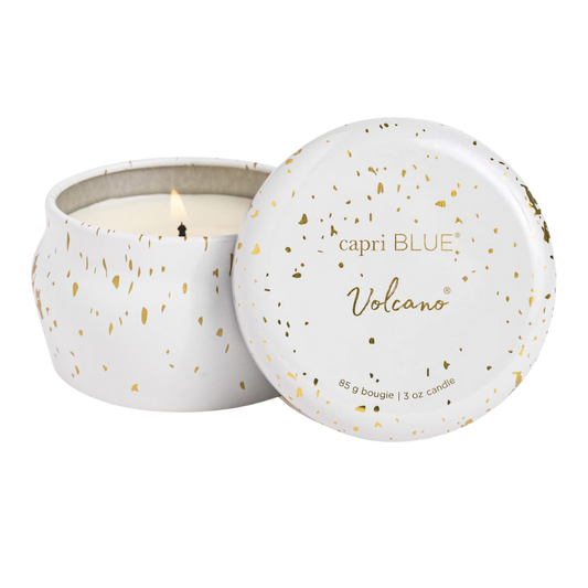 Capri Blue Glimmer Mini Tin - Volcano Scented Candle
