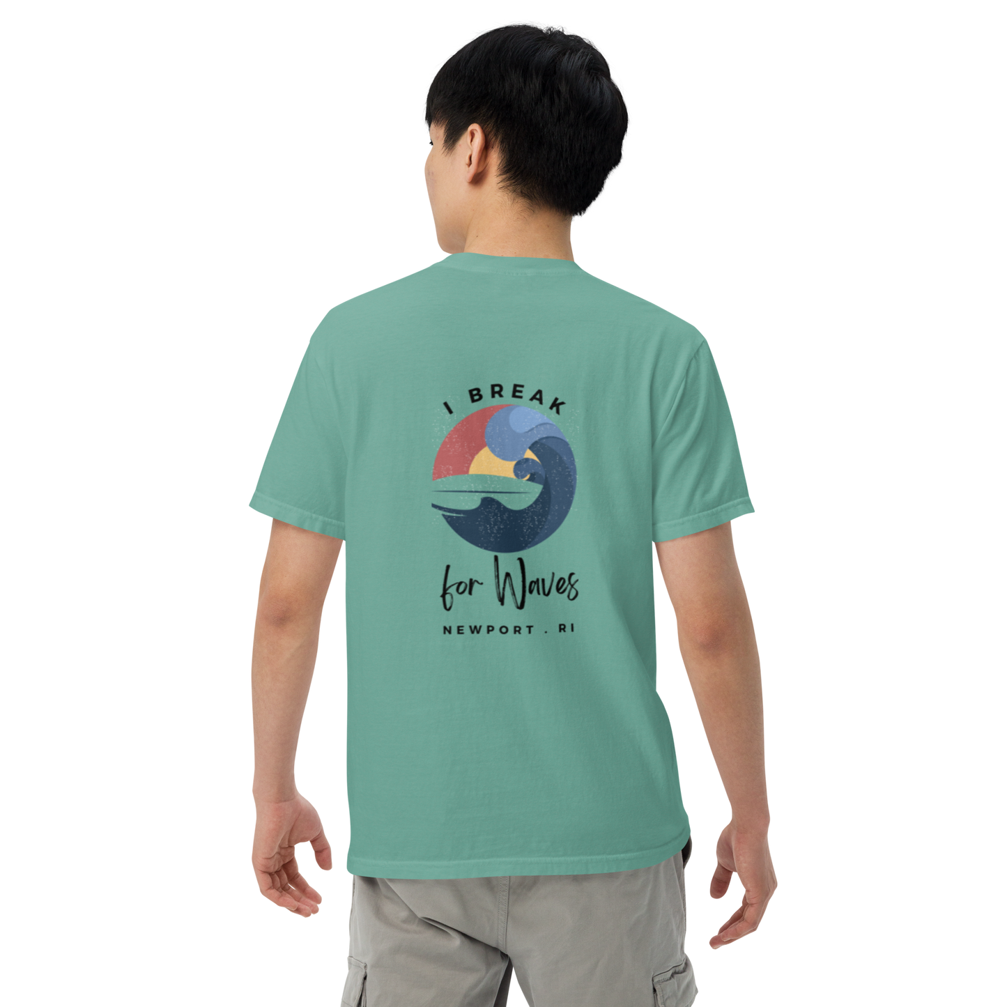 I Break for Waves (Unisex Comfort Colors)