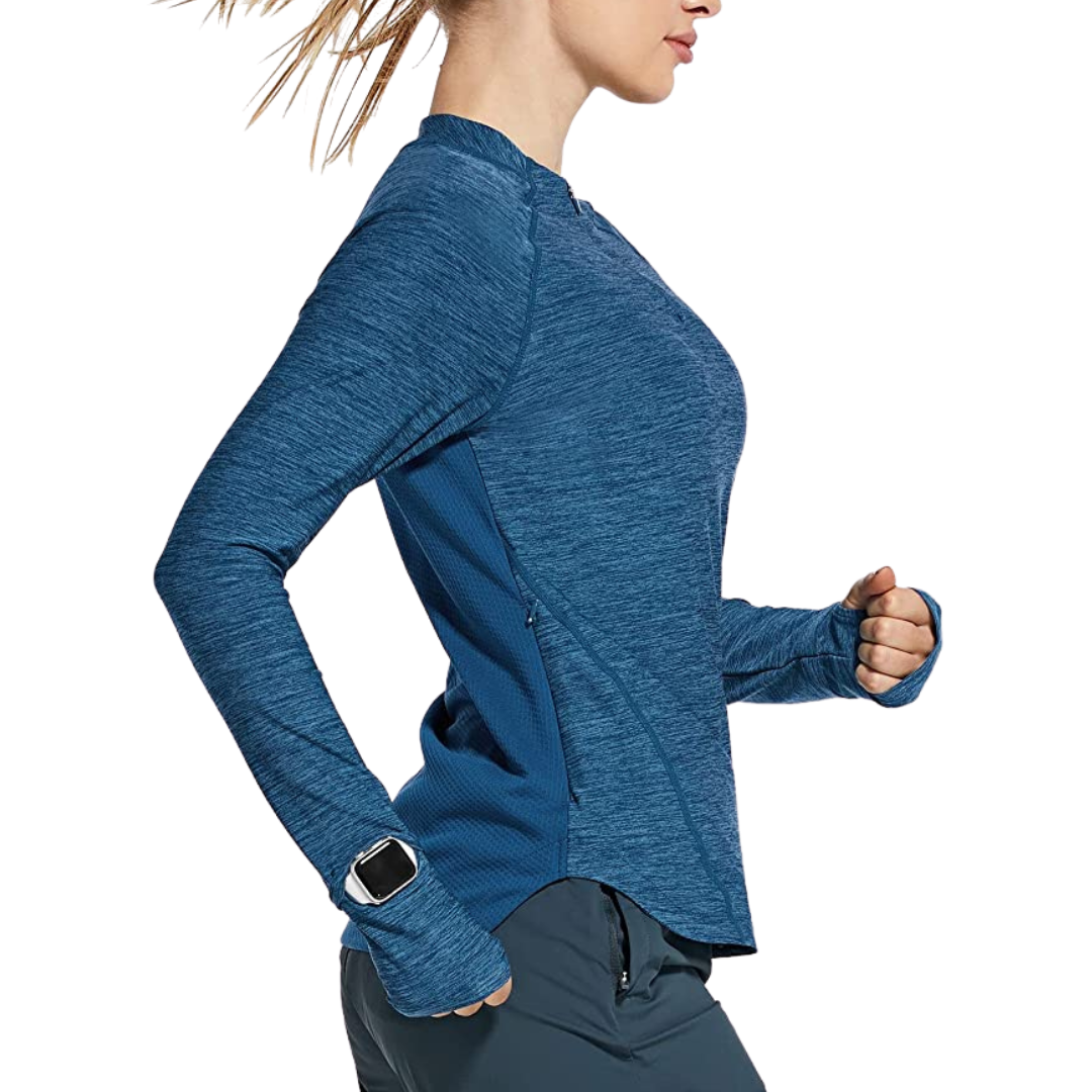 Women's Quick Dry Shirt w/ Apple Watch Wrist Openings