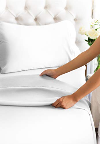 King Size 4 Piece Bedding Sheet Set (129K 4+ Star Reviews)