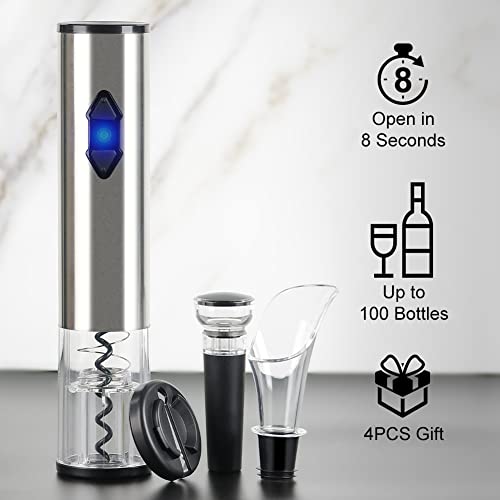 Electric Wine Bottle Opener Set