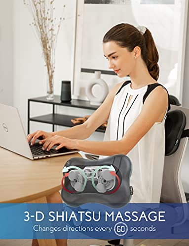 Shiatsu Back and Neck Massager - Cordless/Rechargeable