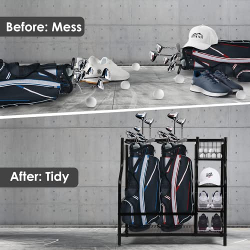 Golf Bag Storage Rack