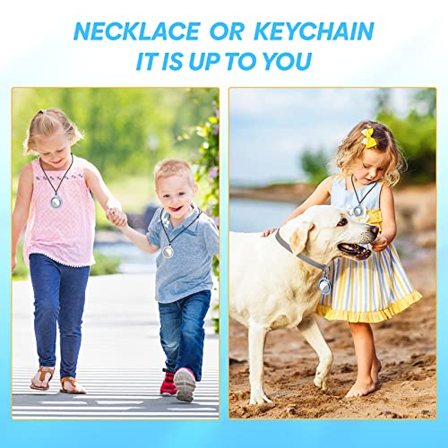 Silcone Case for AirTag Necklace Holder - 2 Pack