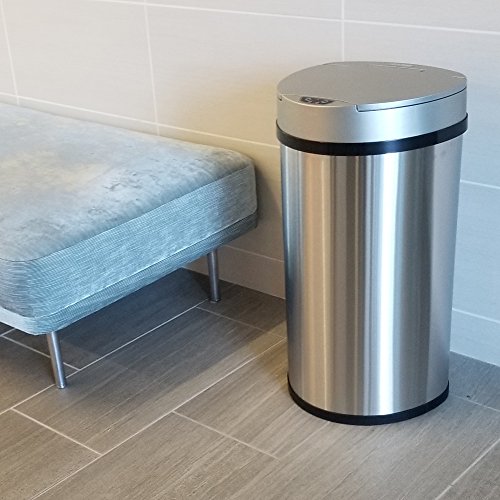 Touchless Automatic Garbage Bin - 13 Gallon