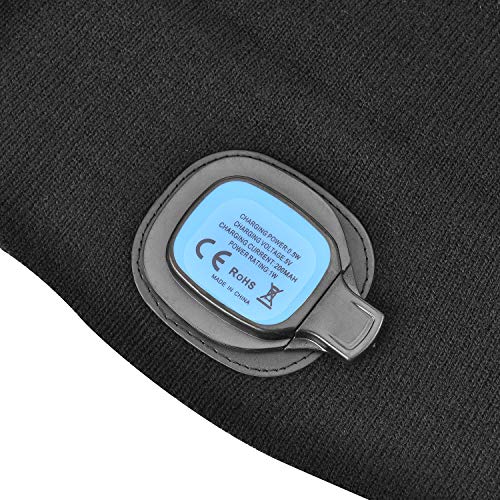 USB Rechargeable Light Beanie - Multiple Colors