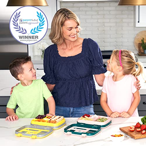 Bentgo® Kids Prints Leak-Proof, 5-Compartment Bento-Style Kids Lunch Box