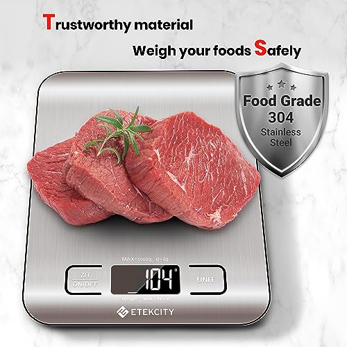 Etekcity Food Kitchen Scale, Digital Grams and Ounces