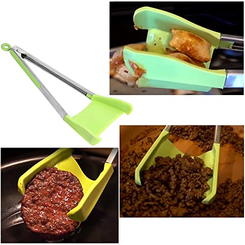2 in 1 Kitchen Spatula & Tongs
