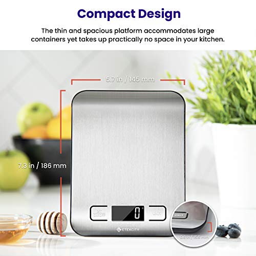 Etekcity Food Kitchen Scale, Digital Grams and Ounces