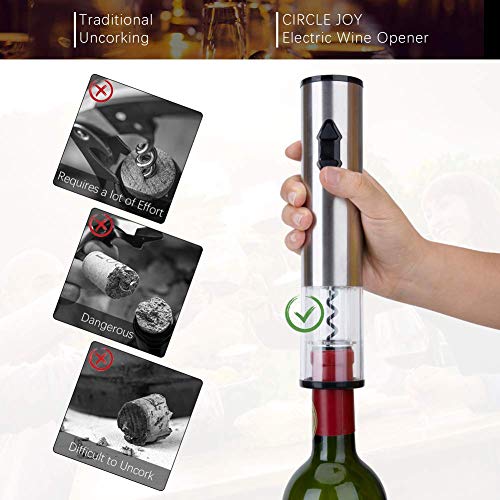 Electric Wine Bottle Opener Set