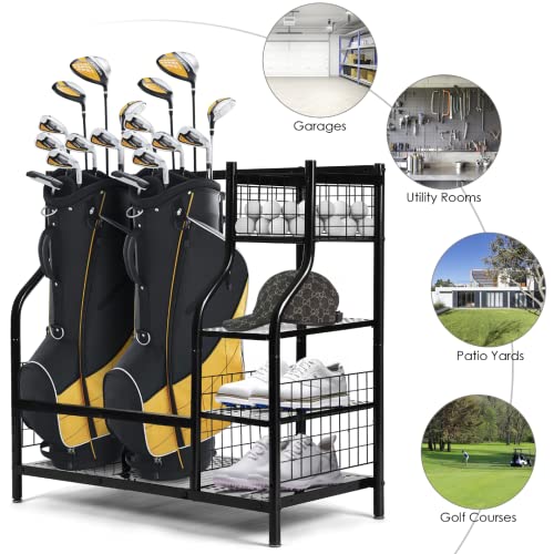 Golf Bag Storage Rack