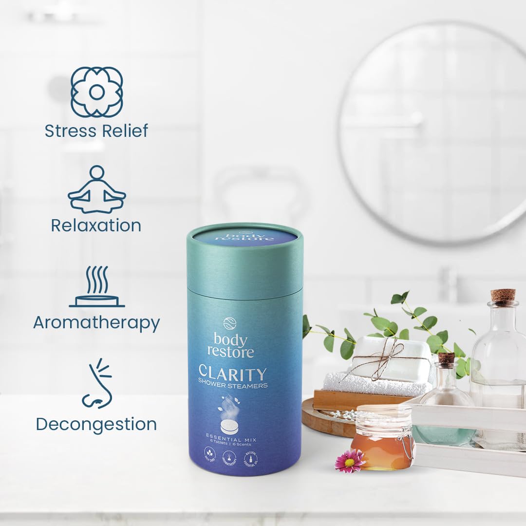 Body Restore Shower Steamers Aromatherapy 6 Pack