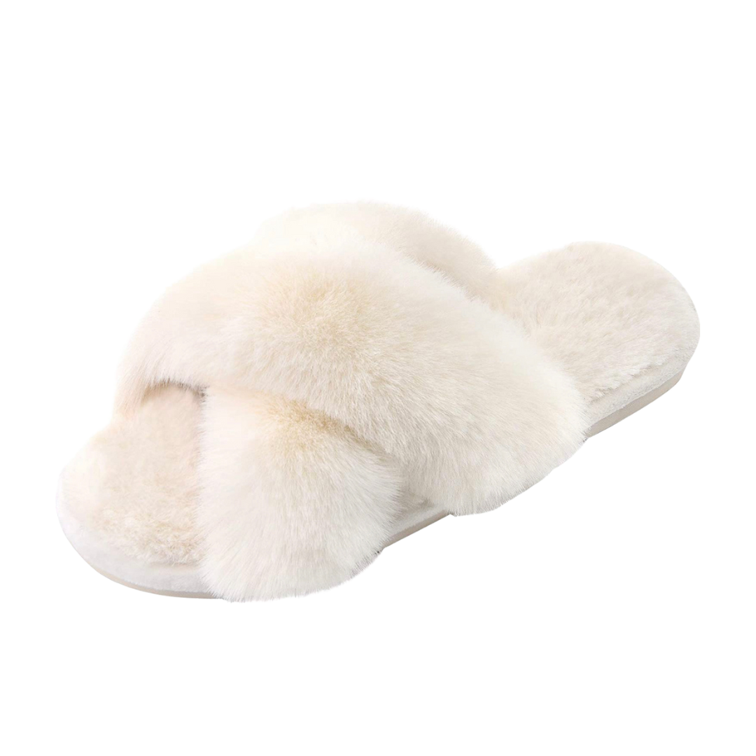 Parlovable cross band online slippers