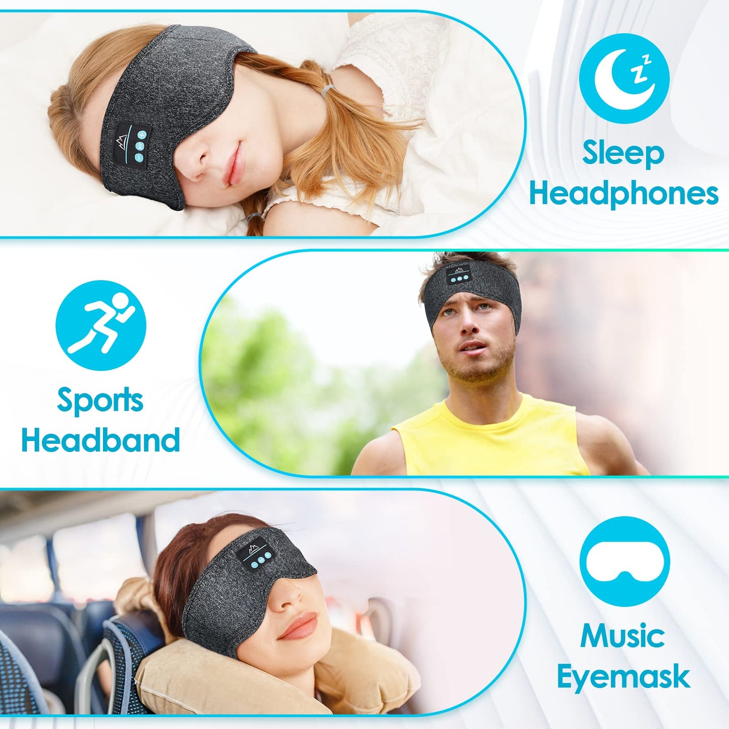 Bluetooth Sleeping Headband
