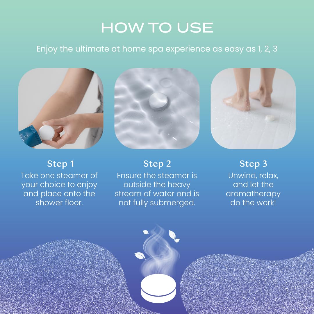 Body Restore Shower Steamers Aromatherapy 6 Pack