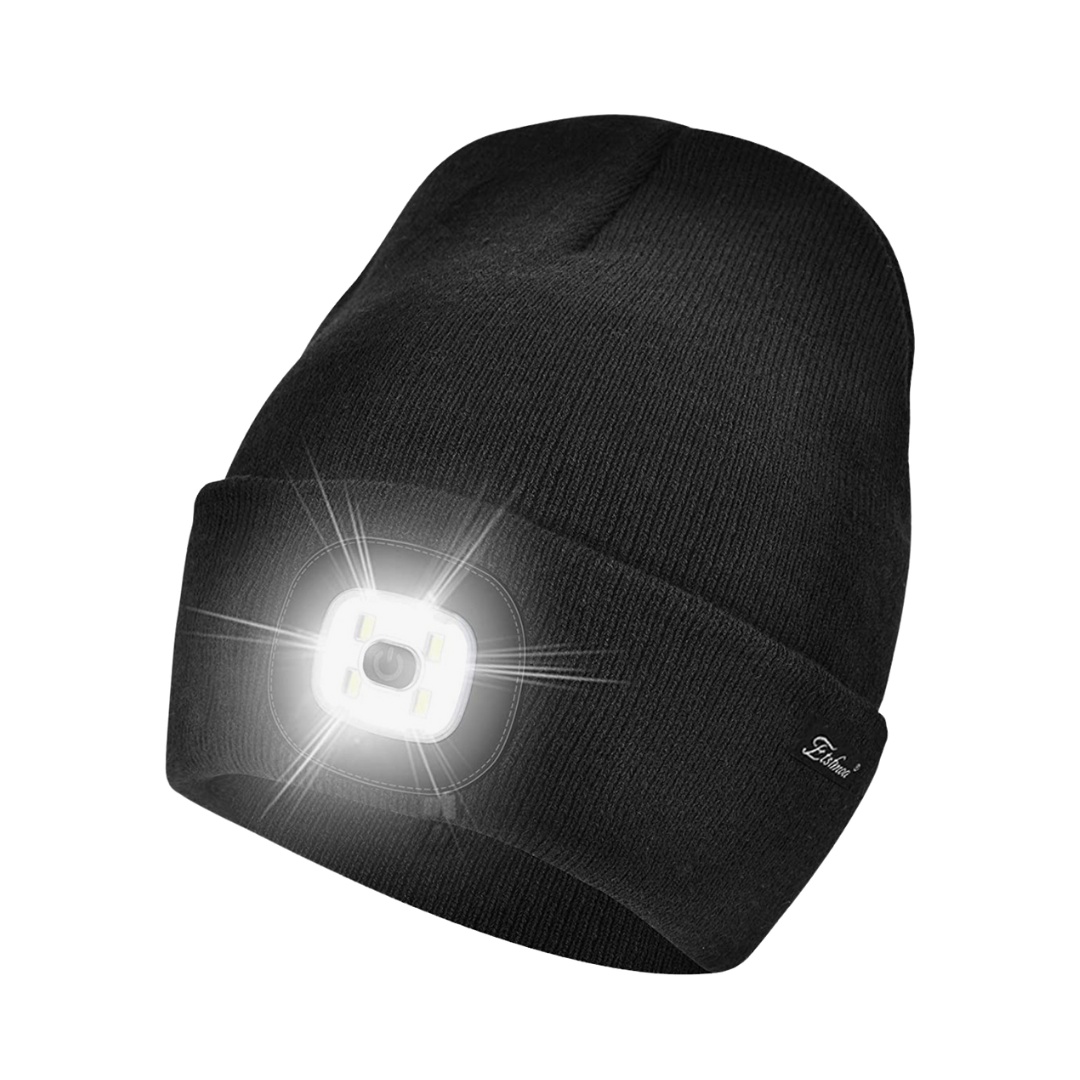 USB Rechargeable Light Beanie - Multiple Colors