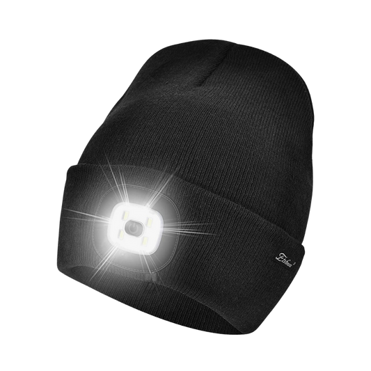 USB Rechargeable Light Beanie - Multiple Colors