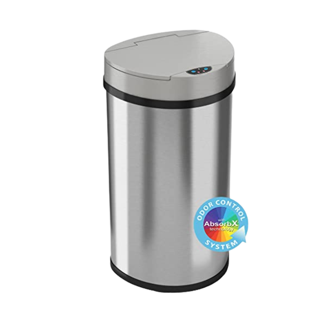 Touchless Automatic Garbage Bin - 13 Gallon