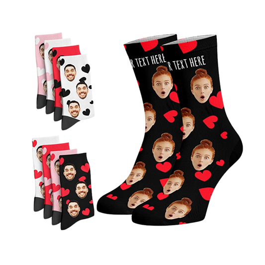 Custom Photo Face Socks
