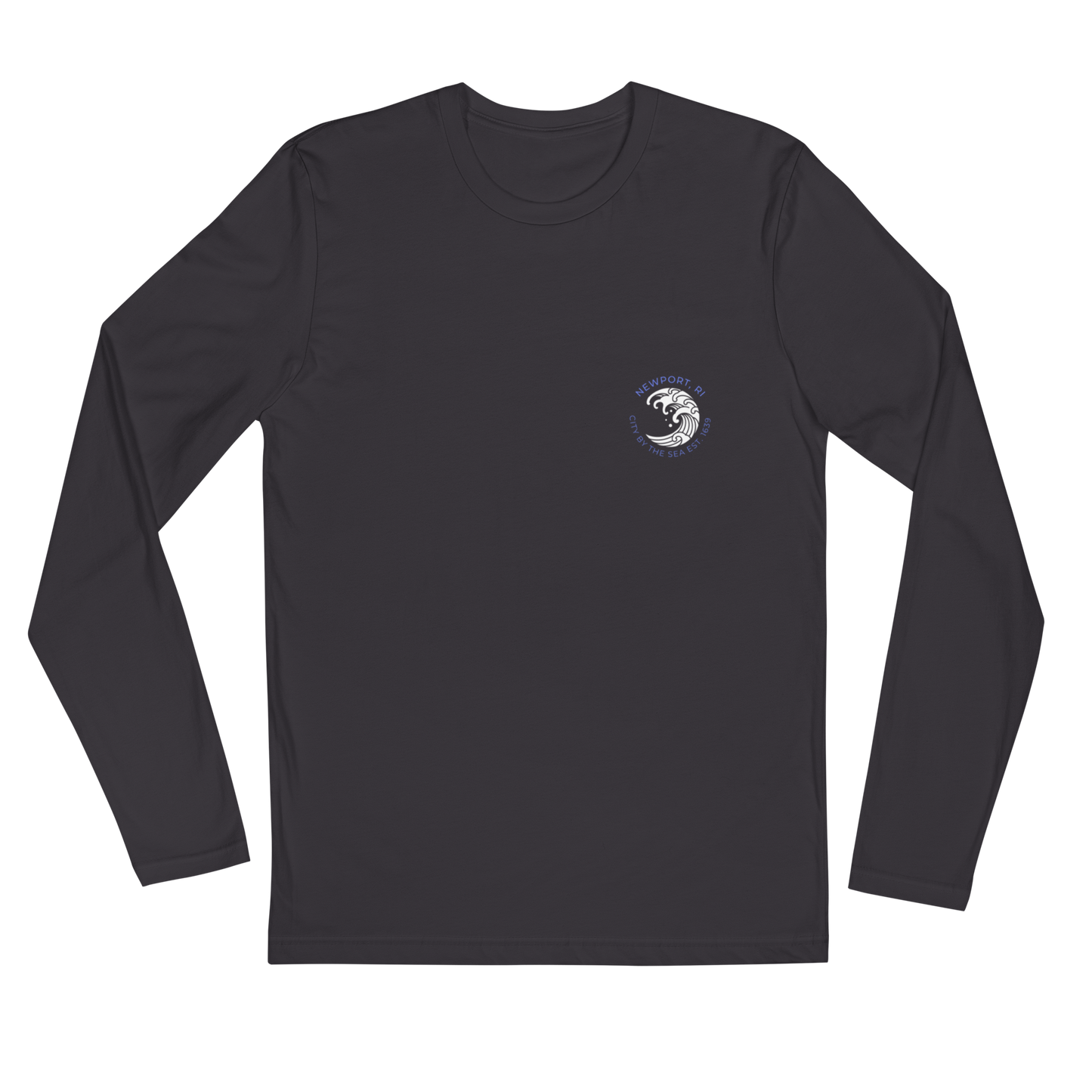 City by the Sea L/S Fitted Crew (Unisex)
