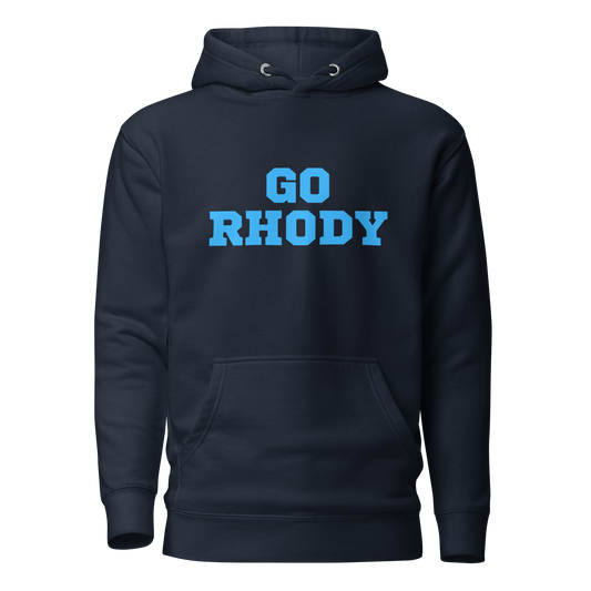 Go Rhody Rams Hoodie (Unisex)