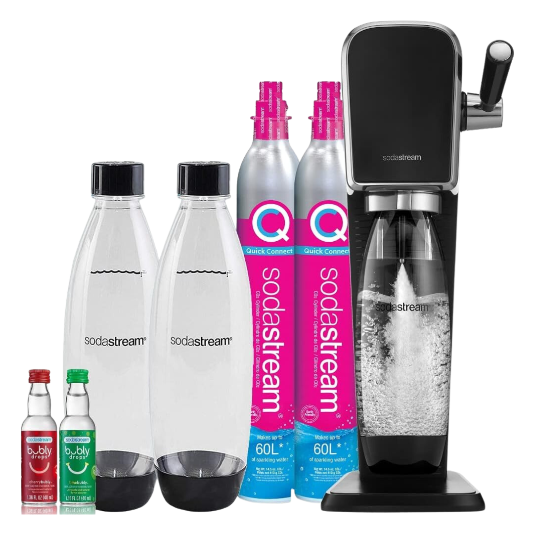 SodaStream Art Sparkling Water Maker Bundle