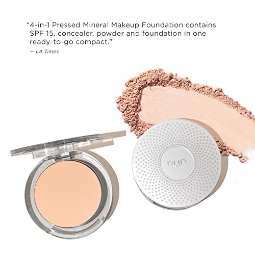 PUR Beauty 4-in-1 Pressed Mineral Makeup Powder Foundation with SPF 15