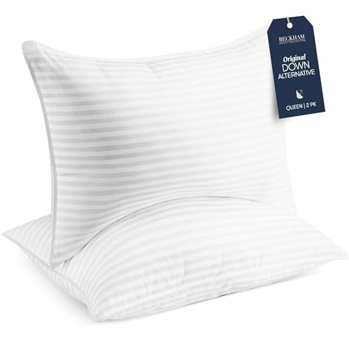 Beckham Hotel Collection Bed Pillows Standard / Queen Size Set of 2