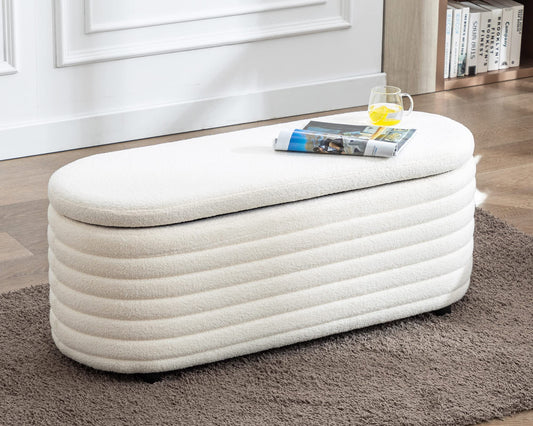 Storage Teddy Ottoman Bench