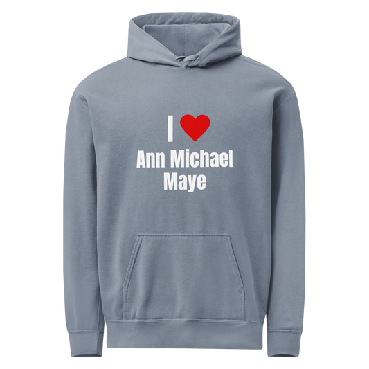 I Heart Ann Michael Maye Hoodie (Unisex)