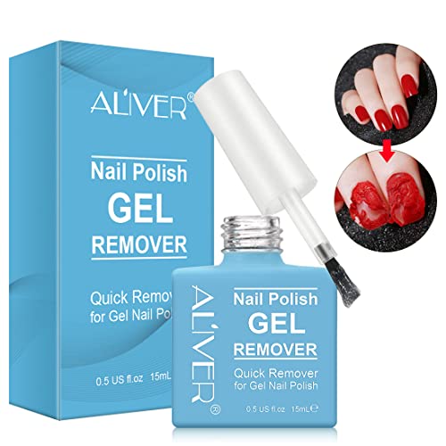 Gel Nail Polish Remover, 2-3 Minutes Quick & Easy Nail Polish Remover