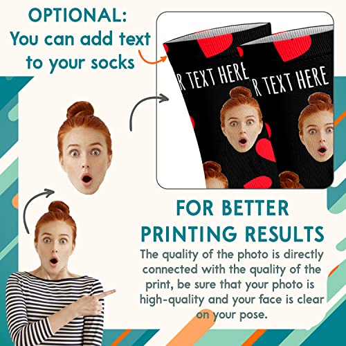 Custom Photo Face Socks