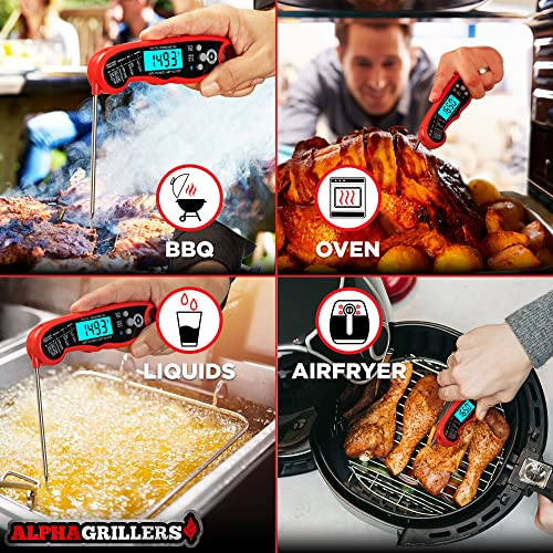 Alpha Grillers Instant Read Meat Thermometer