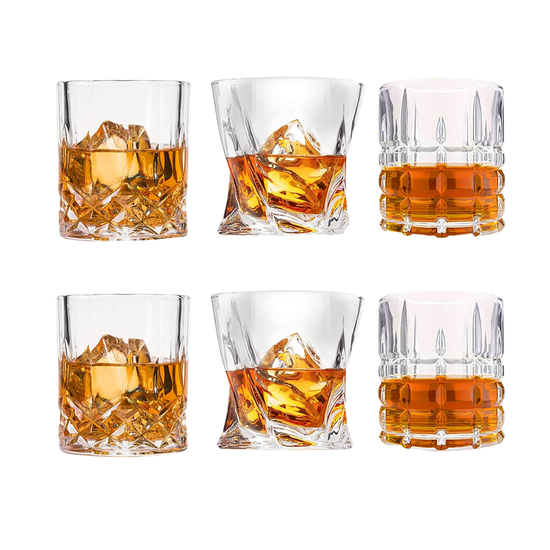 Whiskey Glasses-Premium Set of 6