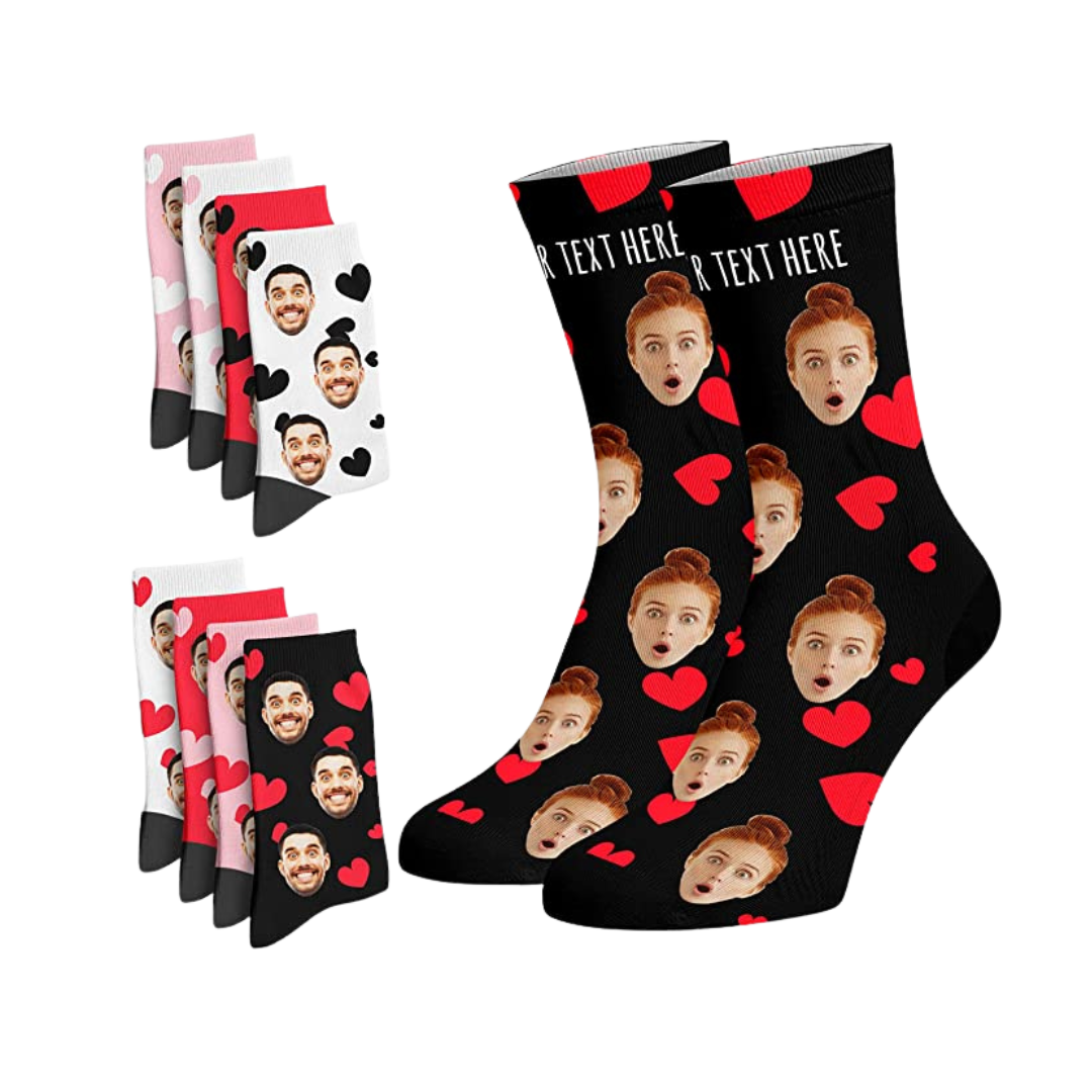 Custom Photo Face Socks